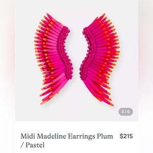 Midi Madeline Mignonne Gavigan hot pink NIB